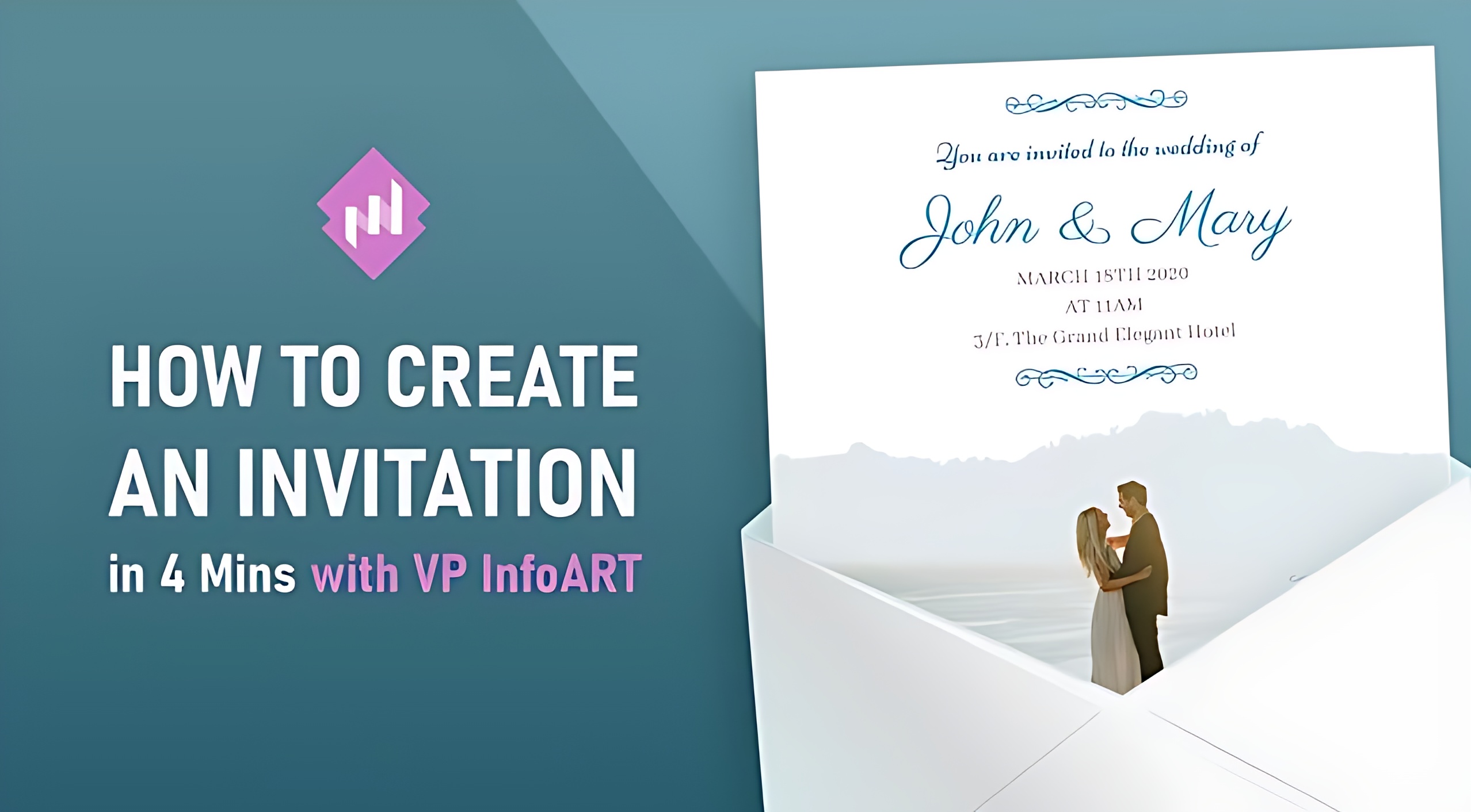 Create an Invitation Card in 4 Minutes
