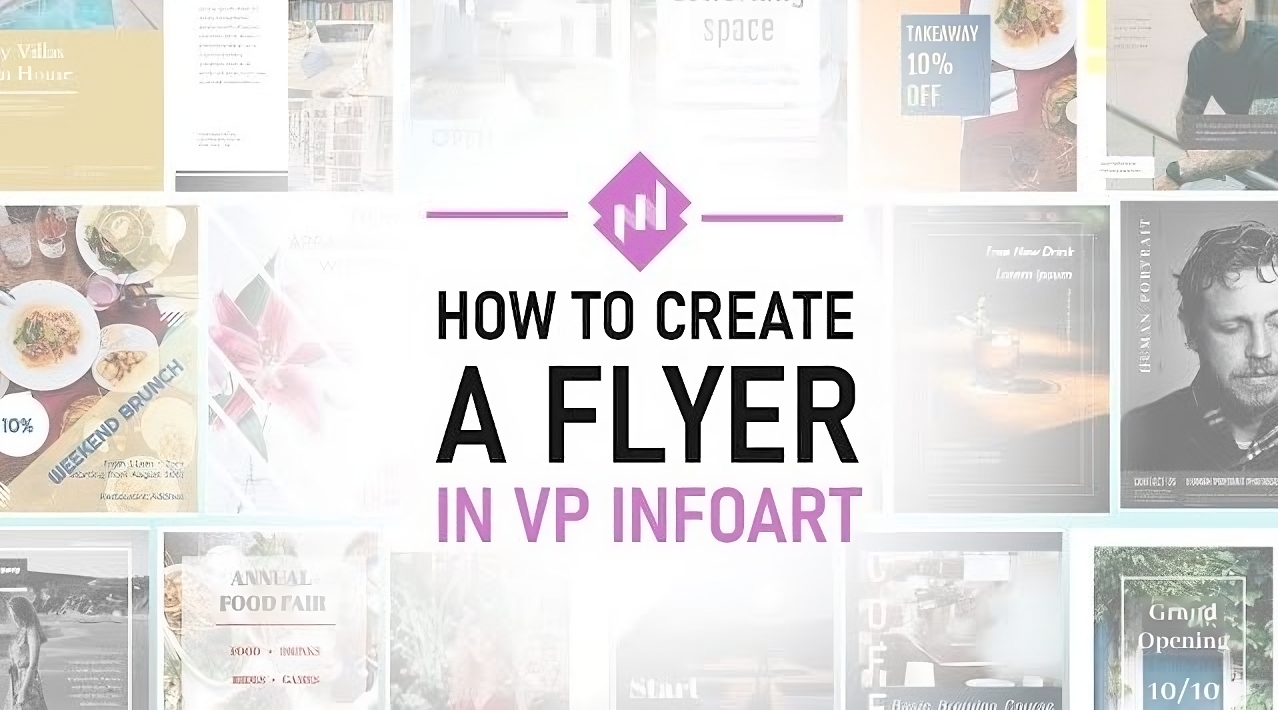 How to create a flyer in VP Visual Paradigm Online