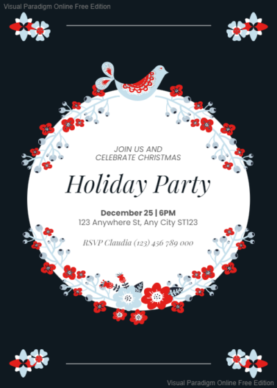 Créez votre propre carte d'invitation - Visual Paradigm Blog Français