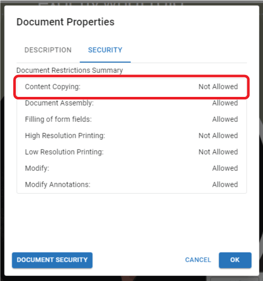 PDF のコンテンツのコピーを無効にする方法