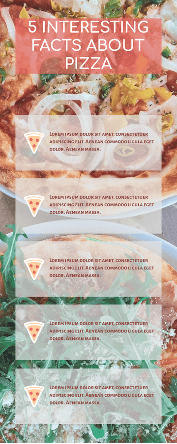 Facts About Pizza Infographic