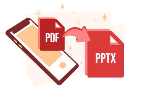 Como converter PDF para MS PowerPoint no iPhone