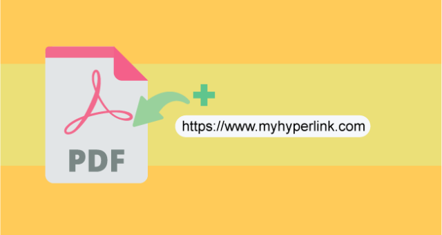 How to add hyperlink to a PDF file