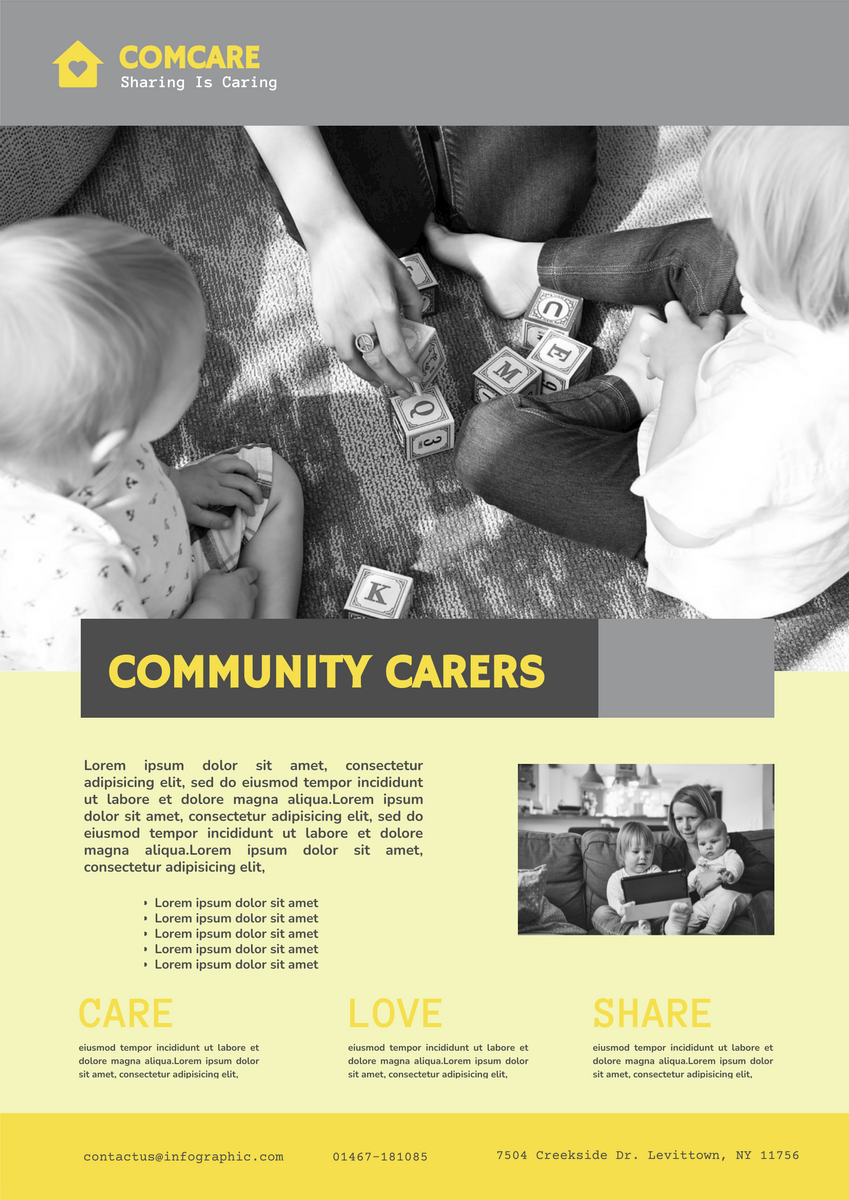 social work in action poster