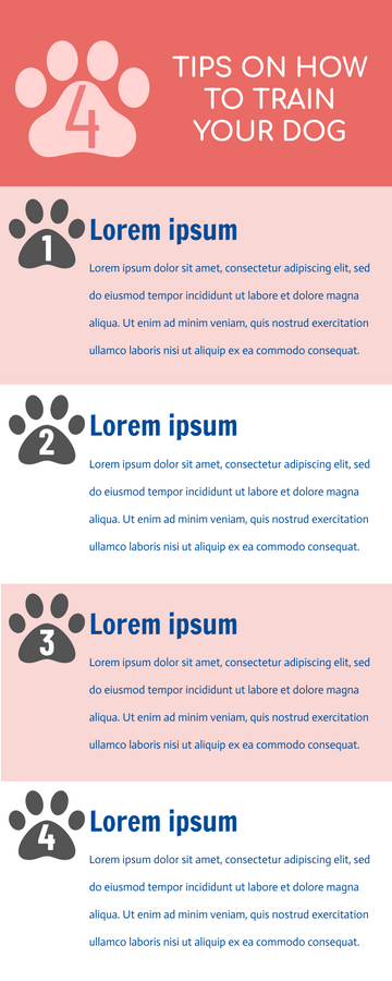 Dog Training Infographic