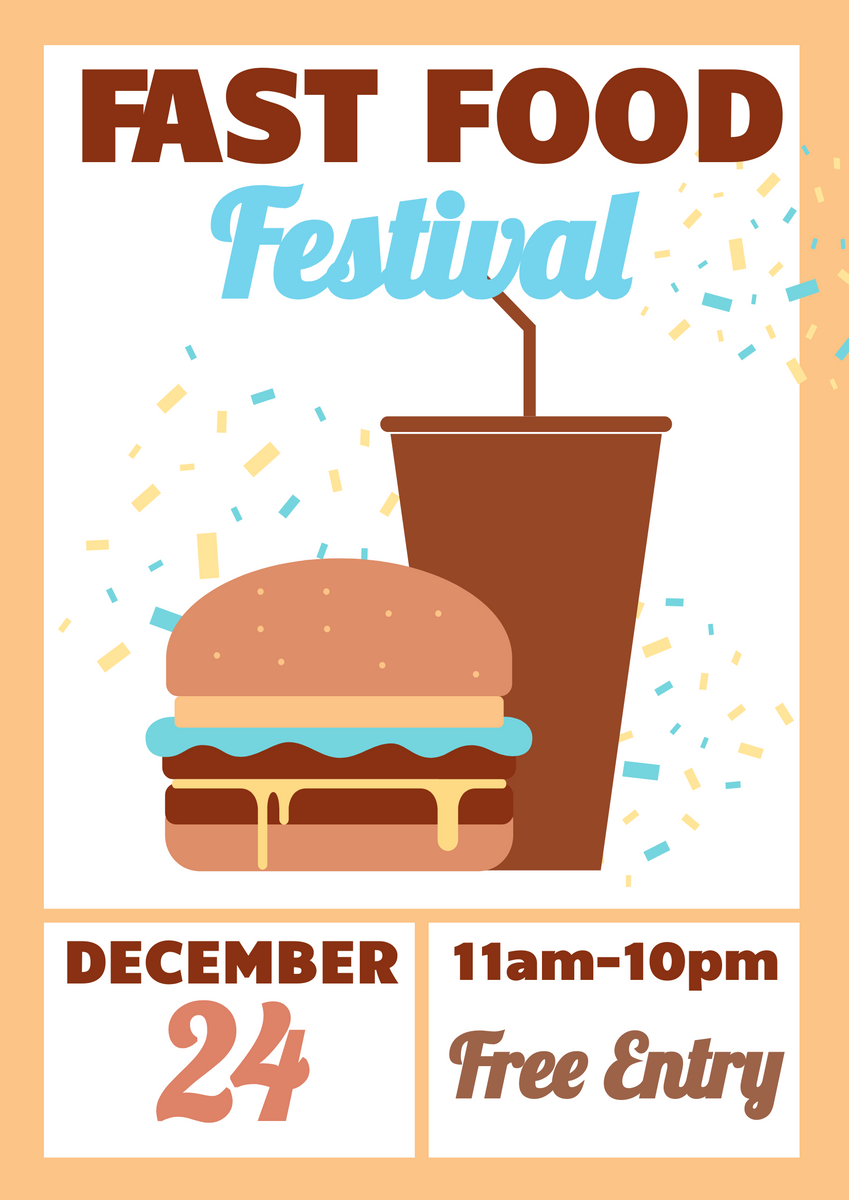 fast-food-festival-poster-visual-paradigm-blog