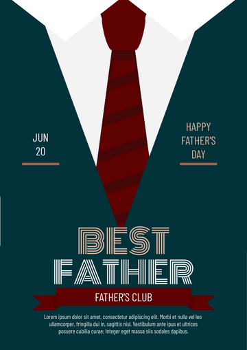 Father’s Day Graphic Poster