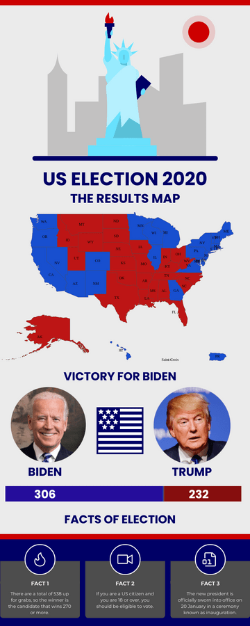 US Election 2020 Infographic