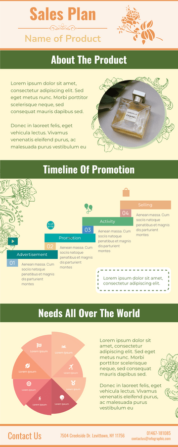 Sales Plan Infographic