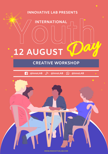 Special Youth Day Workshop Poster