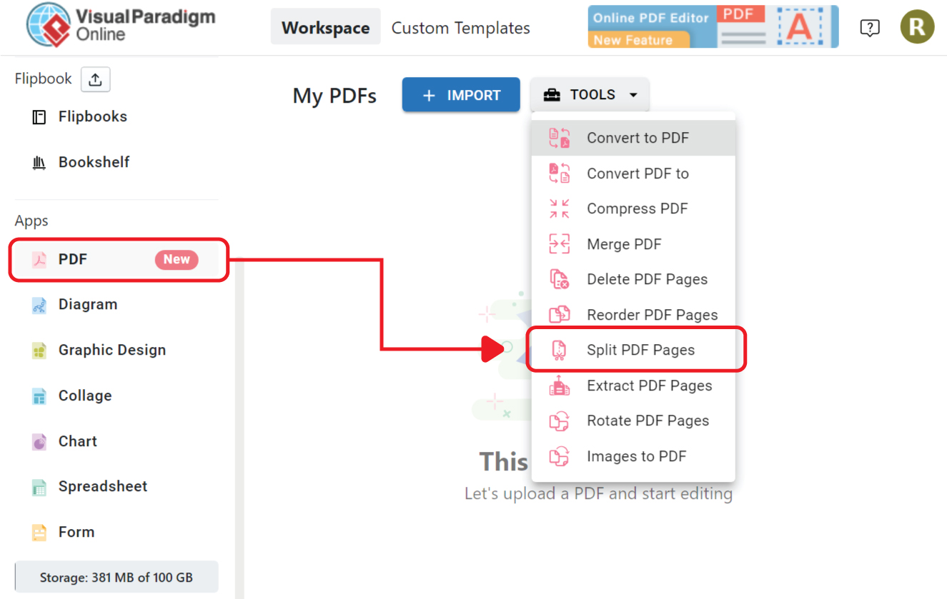 Split PDF Online - Extract Pages from PDF