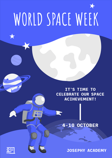 World Space Week Poster