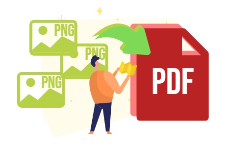 How to convert PNG to PDF