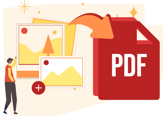 How to convert image files to PDF
