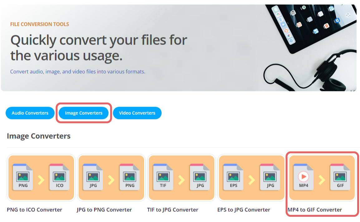 Free Online GIF to JPG Converter tool