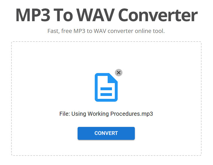 Apariencia Ya que edificio Cómo convertir MP3 a WAV gratis - Visual Paradigm Blog Español