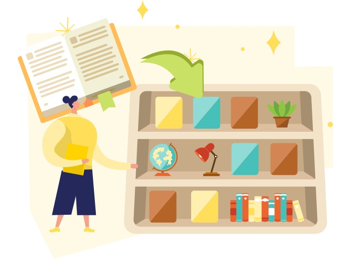 Benefits of Organizing Flipbooks with Bookshelves