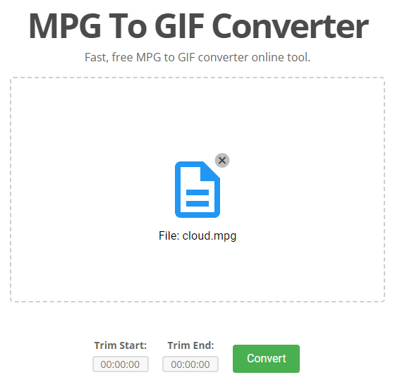 Video to Animated GIF Converter