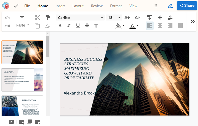 How to Edit PowerPoint Online?