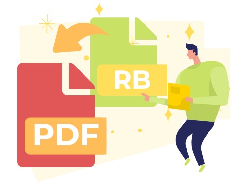 Convert RB File to PDF for FREE