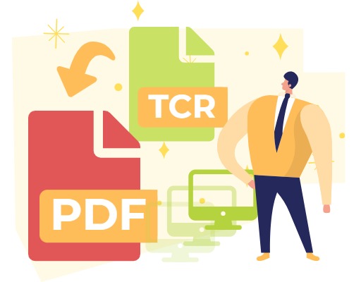 How to Convert TCR File to PDF for FREE