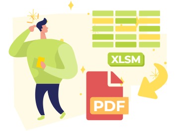 How to Convert XLSM to PDF for FREE