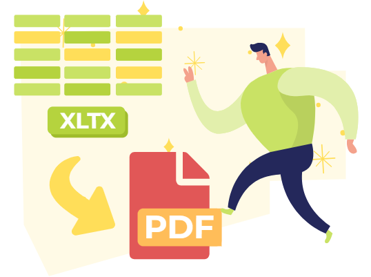 How to Convert XLTX to PDF for FREE