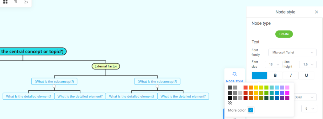 How to Create Concept Map using Visual Paradigm Smart Board - Visual ...