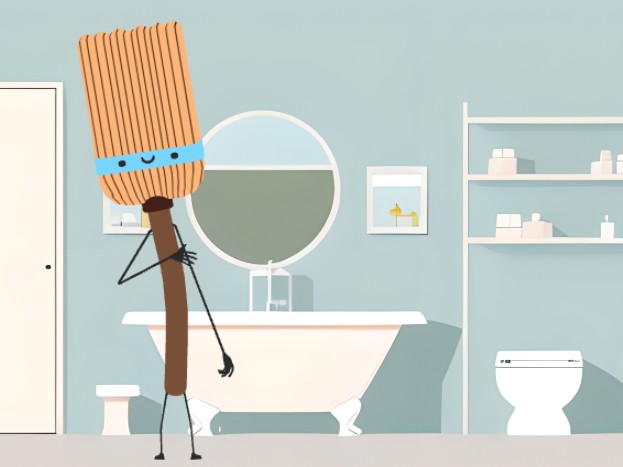 an animation template to promote house cleaning service