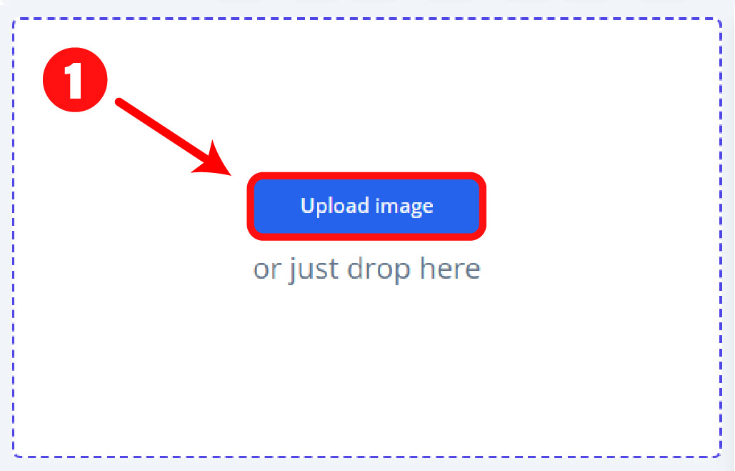 step 1 upload your image