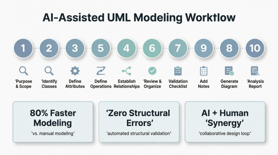 Precision Through Partnership: A Case Study on the AI-Assisted UML Class Diagram Generator