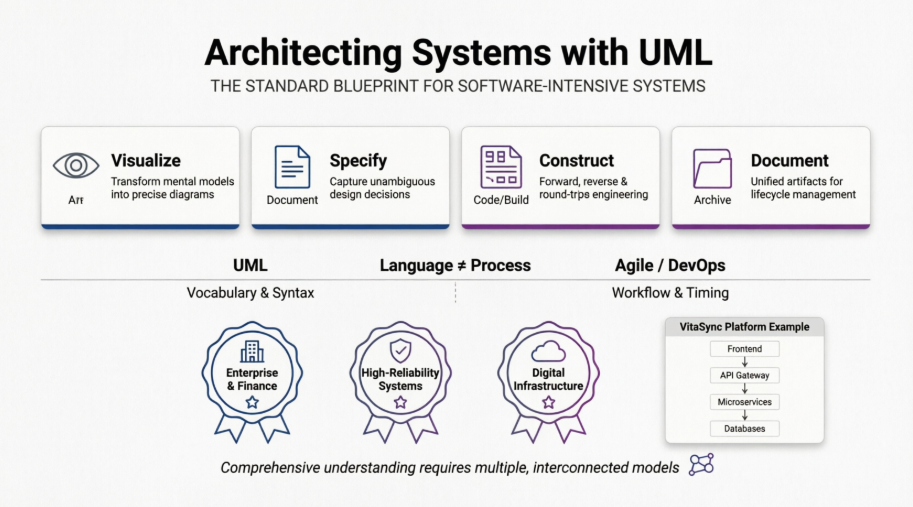 Architecting Systems with UML: A Comprehensive Case Study in Modern Engineering
