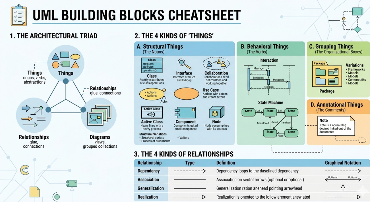 Architecting with Clarity: A Comprehensive Case Study on UML Building Blocks