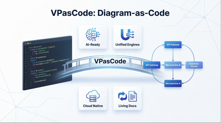 Case Study: Accelerating Software Architecture Documentation with VPasCode – A Diagram-as-Code Revolution
