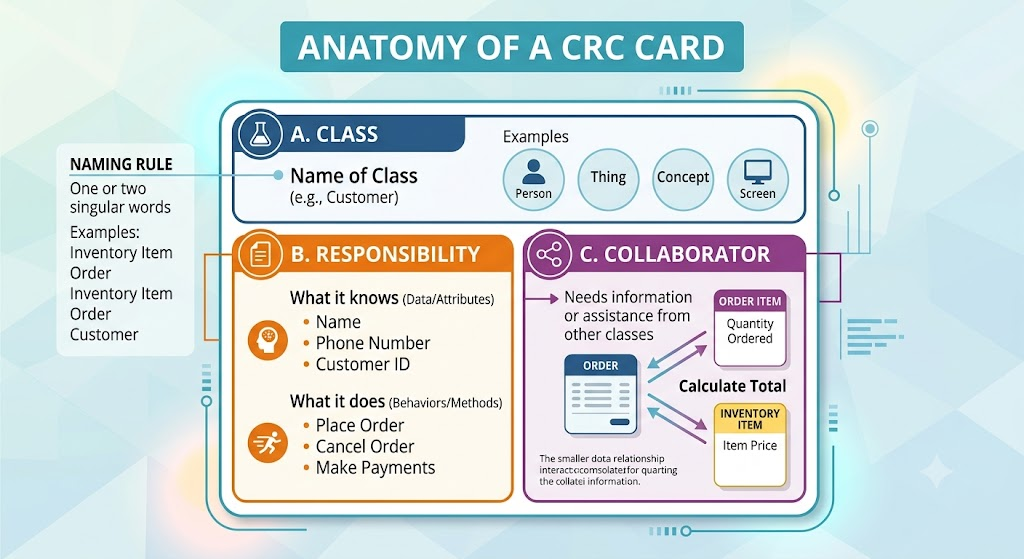 A CRC Card by Visual Paradigm 