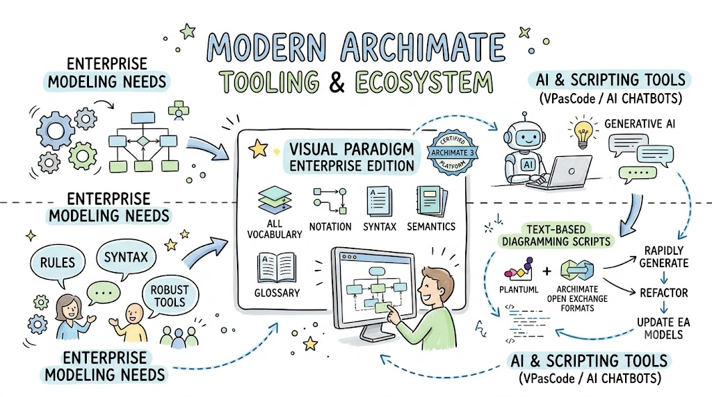 Modern ArchiMate Tooling & Ecosystem with Visual Paraddigm