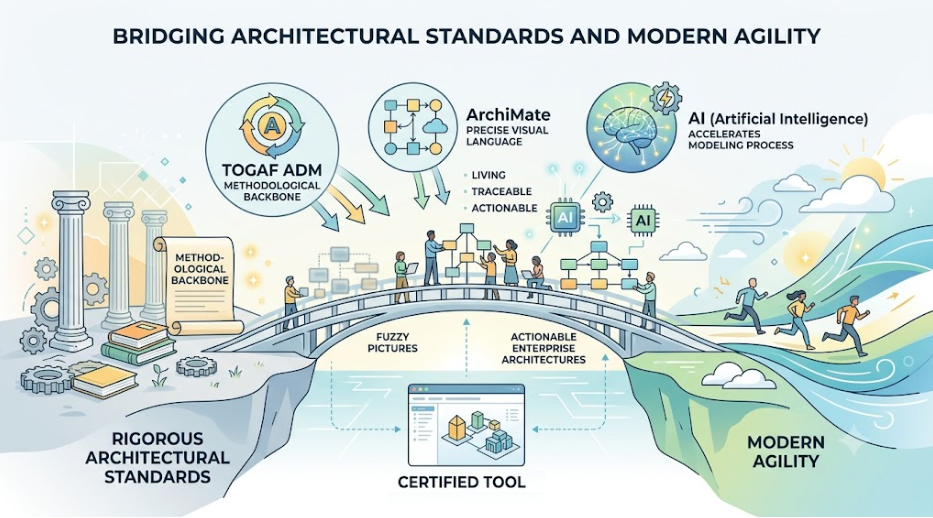 Bridging Architectral Stardards and Modern Acility with Visual Paradigm EA